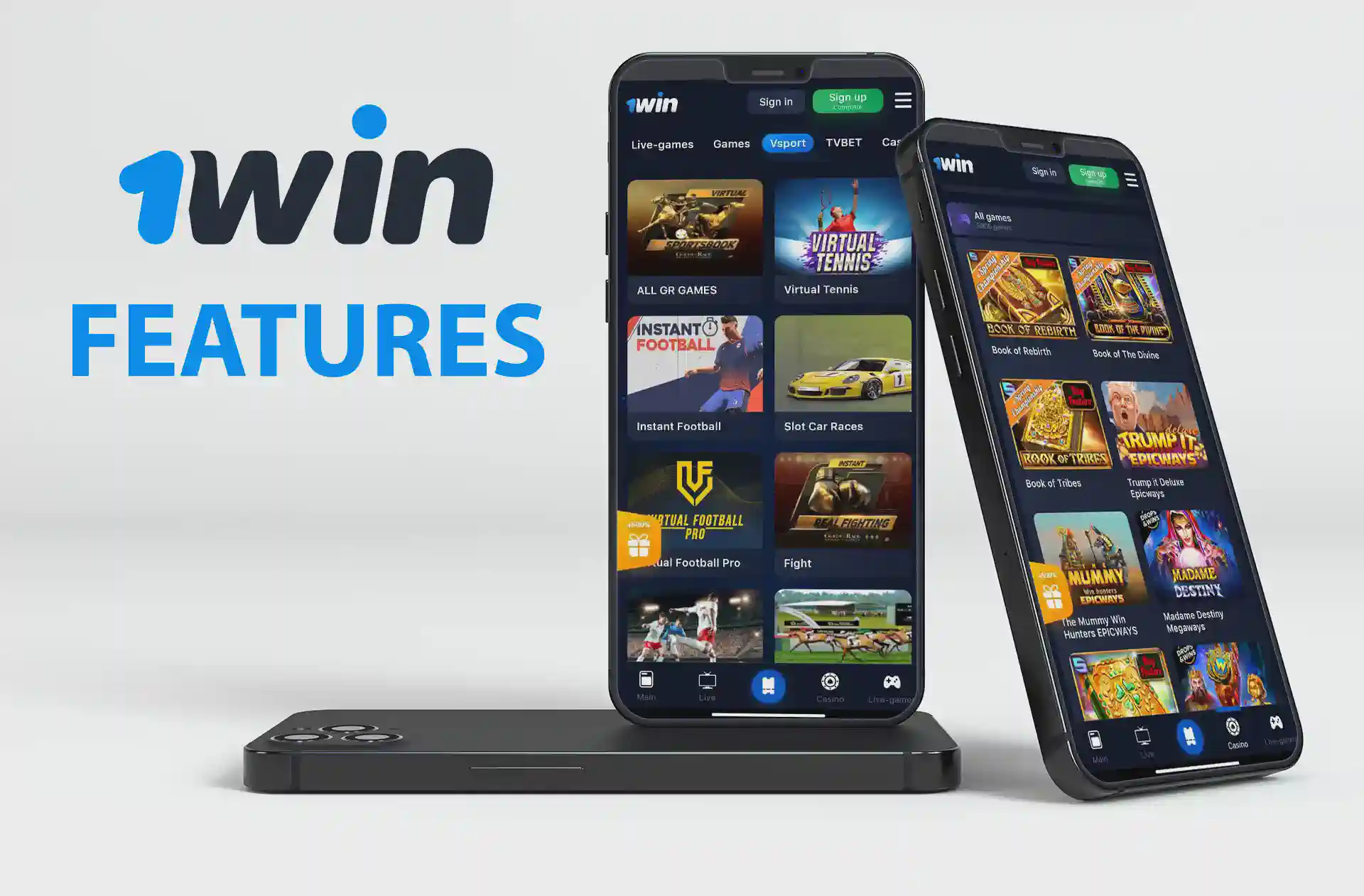 Key features of 1win casino for Indian players